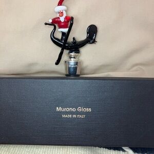 Murano glass wine stopper